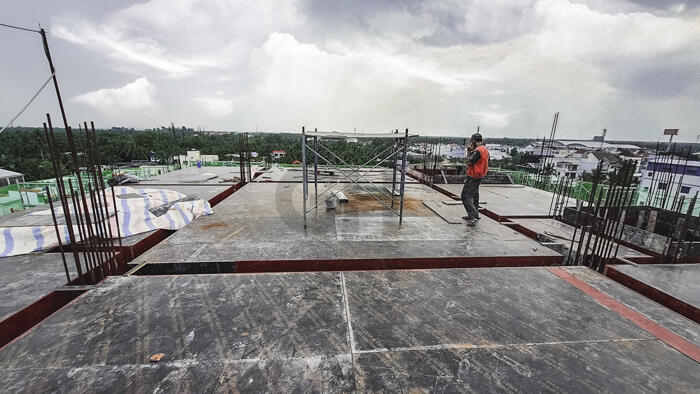 Xây dựng biệt thự cổ điển 5 tầng tại Tiền Giang