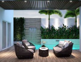 Ý tưởng thiết kế sân vườn hiện đại