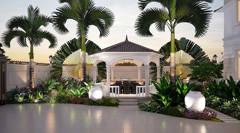 10 mẫu thiết kế tiểu cảnh sân vườn mini đẹp nhất