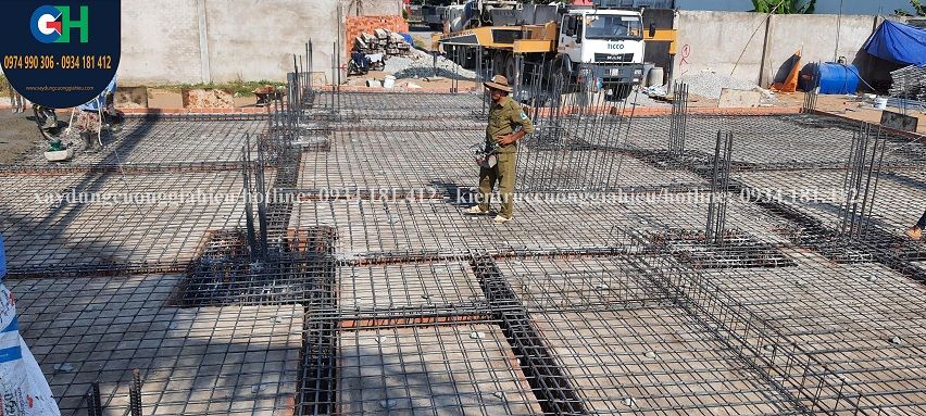 Kết cấu thép sàn biệt thự 2 tầng cổ điển