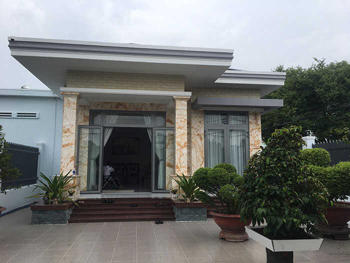 Hình ảnh thực tế hoàn thiện nhà ở gia đình tại Củ Chi 