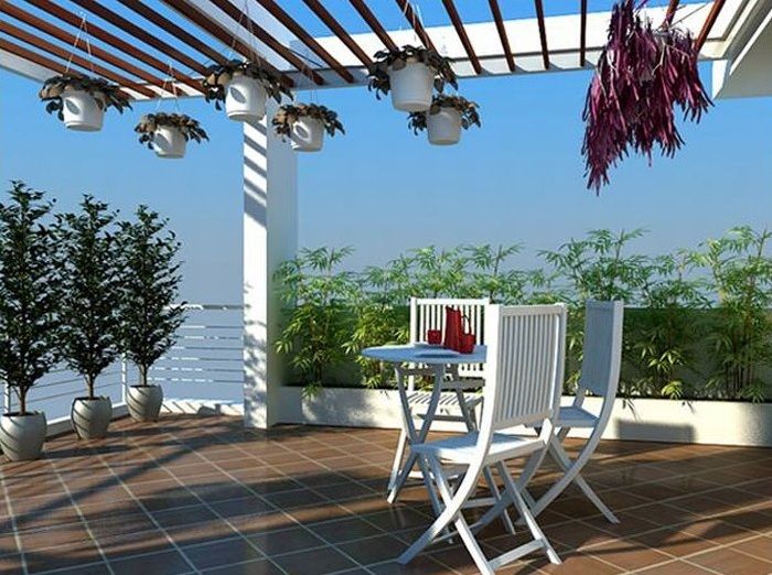 làm sàn cho sân thượng đẹp rât cần thiết