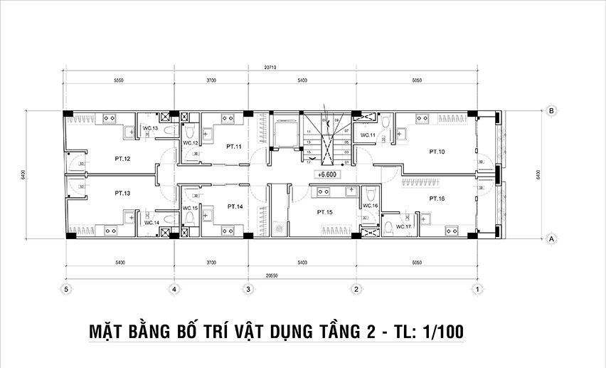 Thi công xây dựng nhà phố kết hợp căn hộ cho thuê