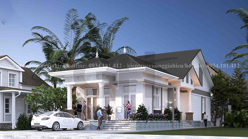 Thiết kế nhà ở gia đình chú Tài