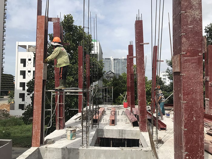 xây dựng tầng trệt nhà phố kết hợp căn hộ cho thuê quận 2