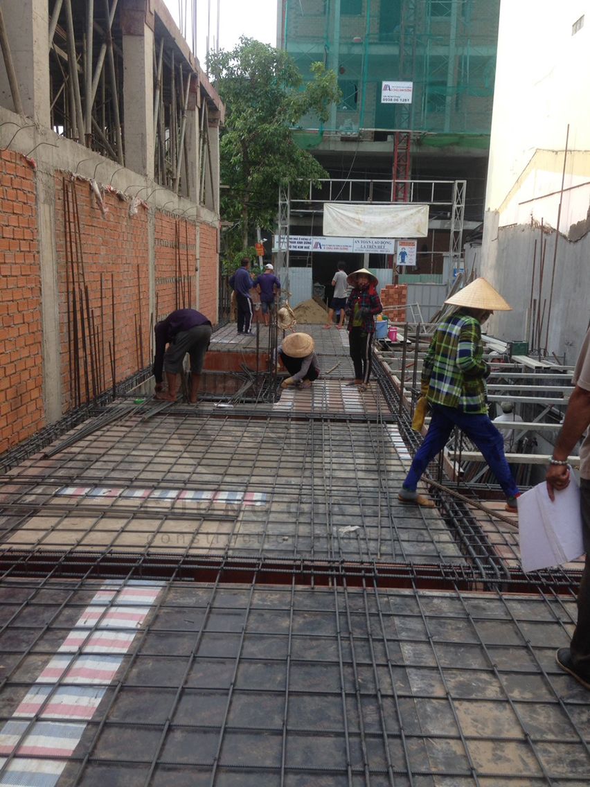 xây dựng nhà phố kết hợp căn hộ cho thuê tại quận 7